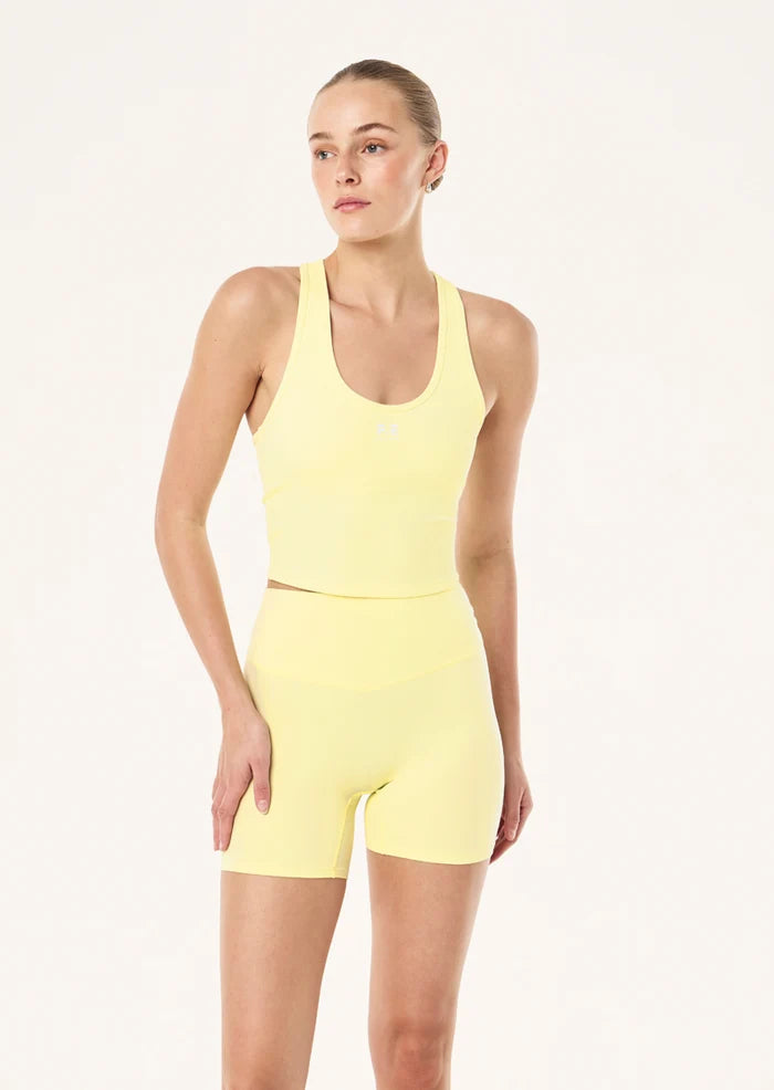 P.E Nation Radar Rib Tank in Soft Yellow