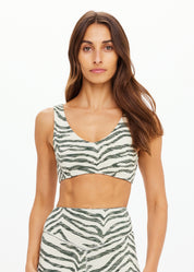 THE UPSIDE REVERSIBLE ISAAC BRA Green Marle
