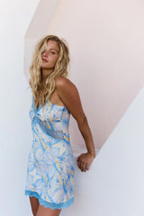 Summi Summi Siren Lace Mini Dress - Orchid Prism
