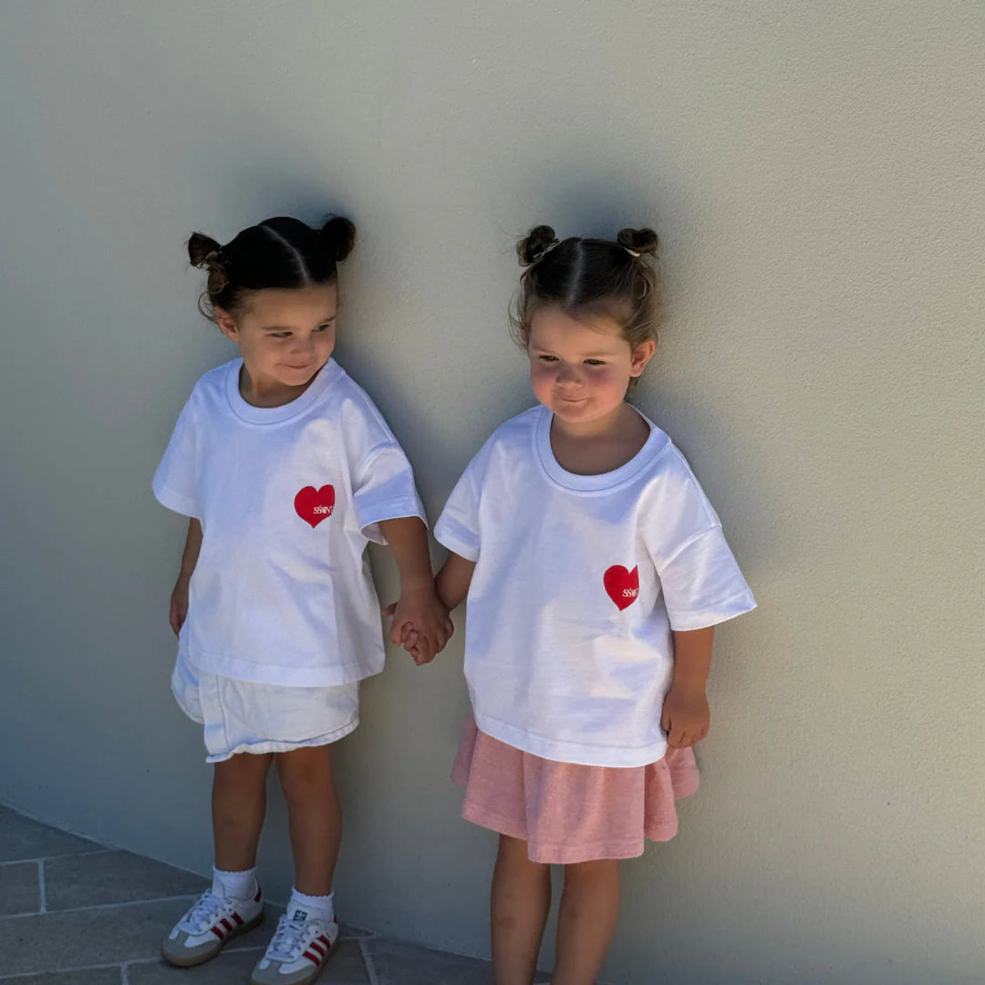 SSAINT Kids RED HEART TEE