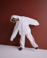 SSAINT Kids Barrel Trackpant — Grey/Red