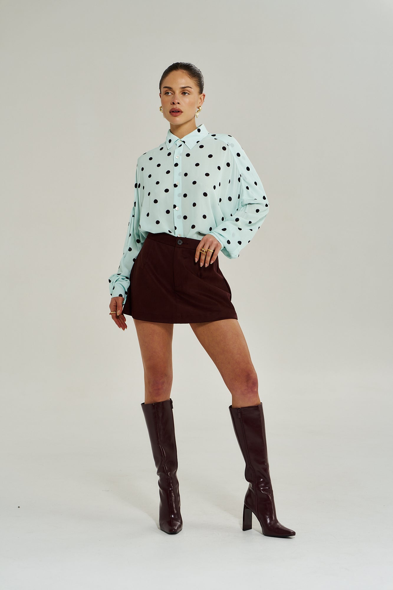 Summi Summi A-Line Skirt – Syrah