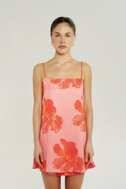 SUMMI SUMMI TUNIC TOP - PEACH PETALS