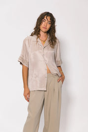 SVS Stone Panel Geo Resort Shirt