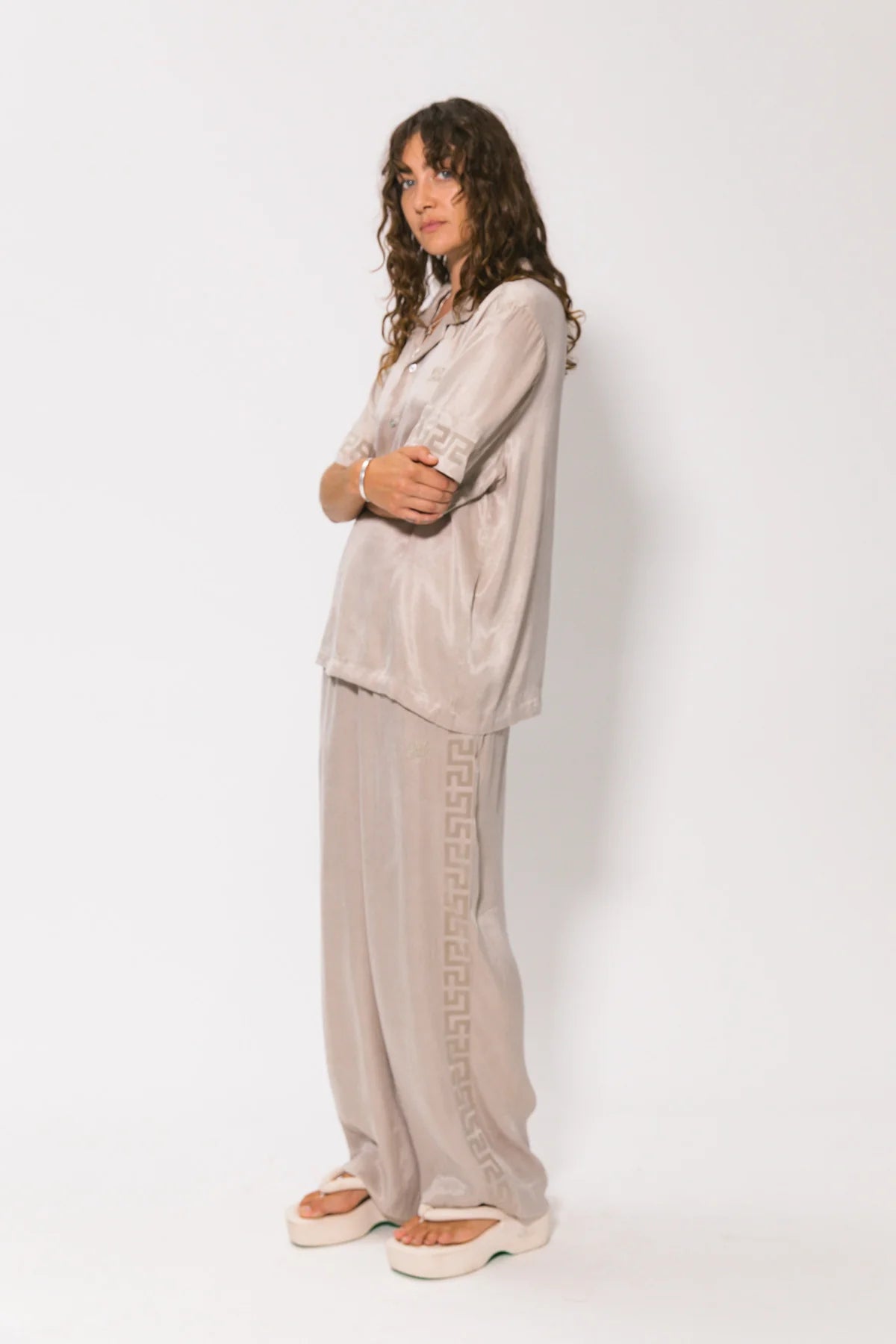 Something Very Special Stone Panel Geo Vacay Pant