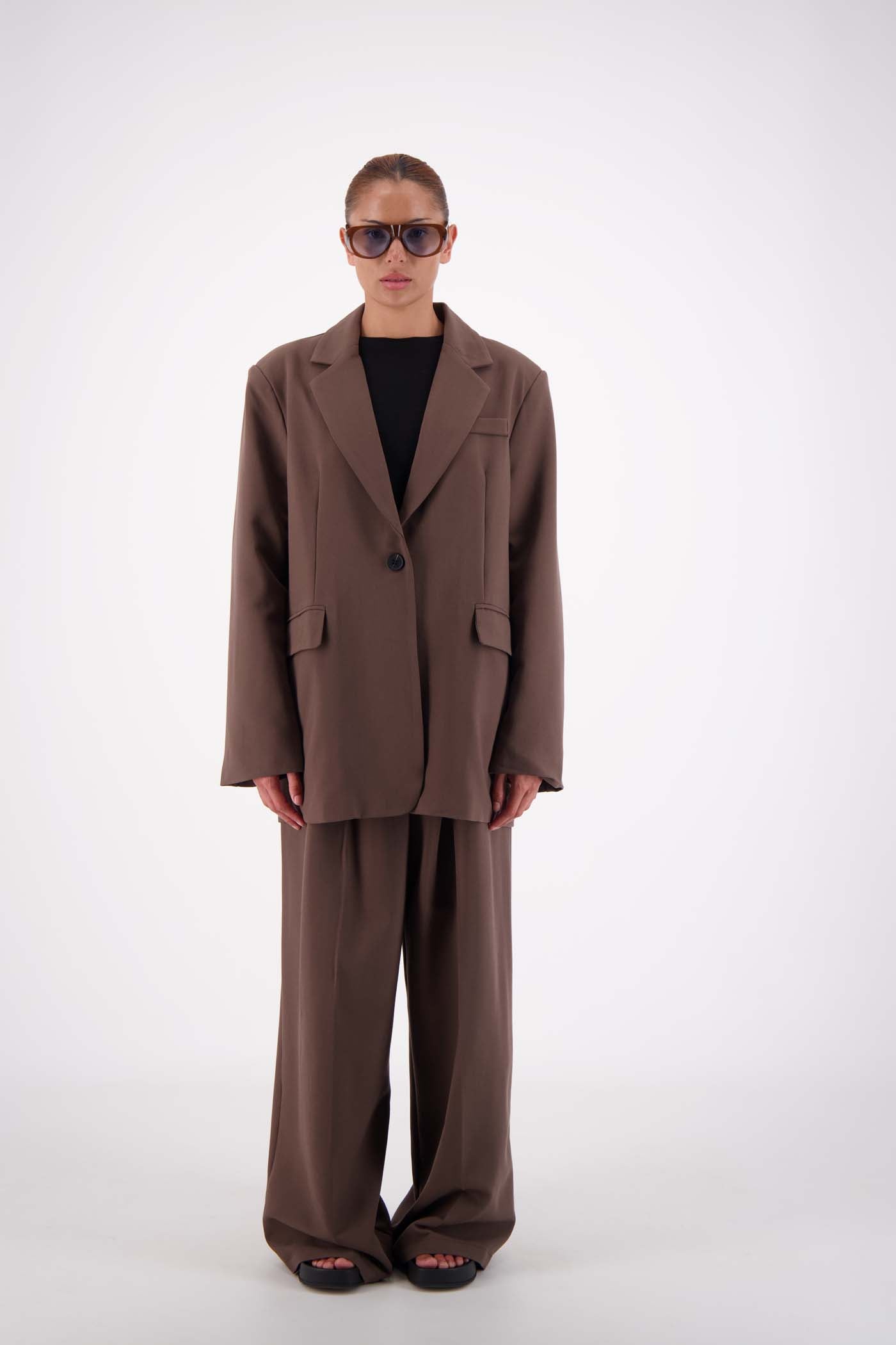 Sabine Blazer – Taupe | Jasmine Alexa