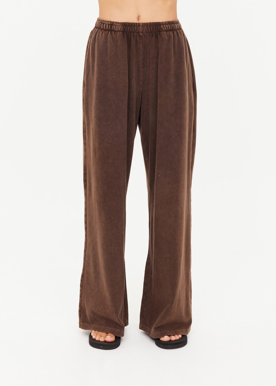 The Upside — Soho Tokio Wide Leg Pant in Cocoa