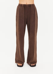 The Upside — Soho Tokio Wide Leg Pant in Cocoa
