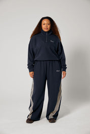 SŚAINT ZIP JUMPER: NAVY