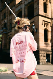 NO VACANCY TEE PINK