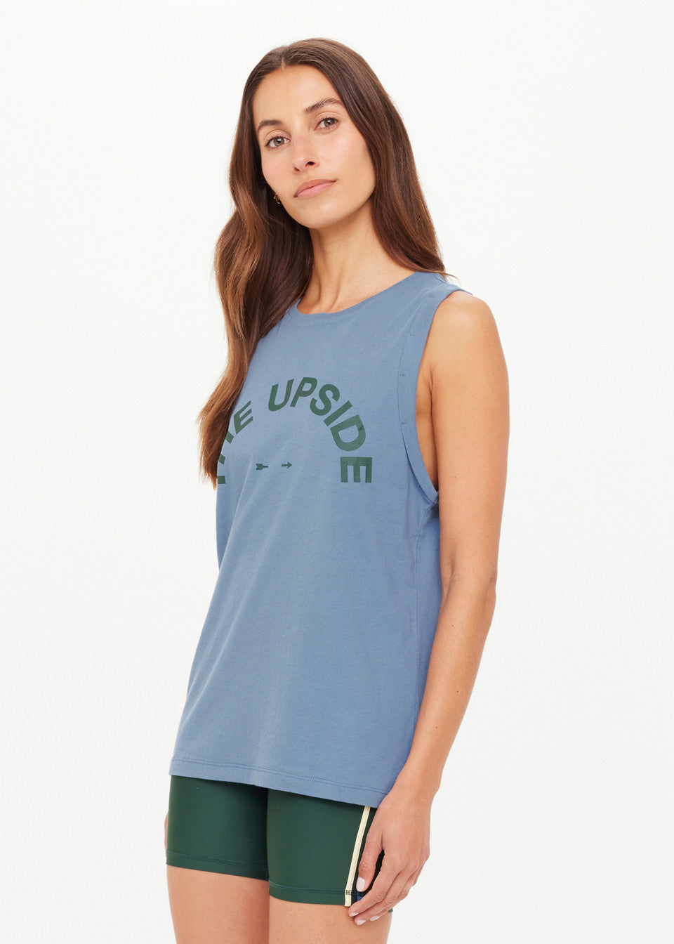 The Upside JEET TANK TOP Denim blue