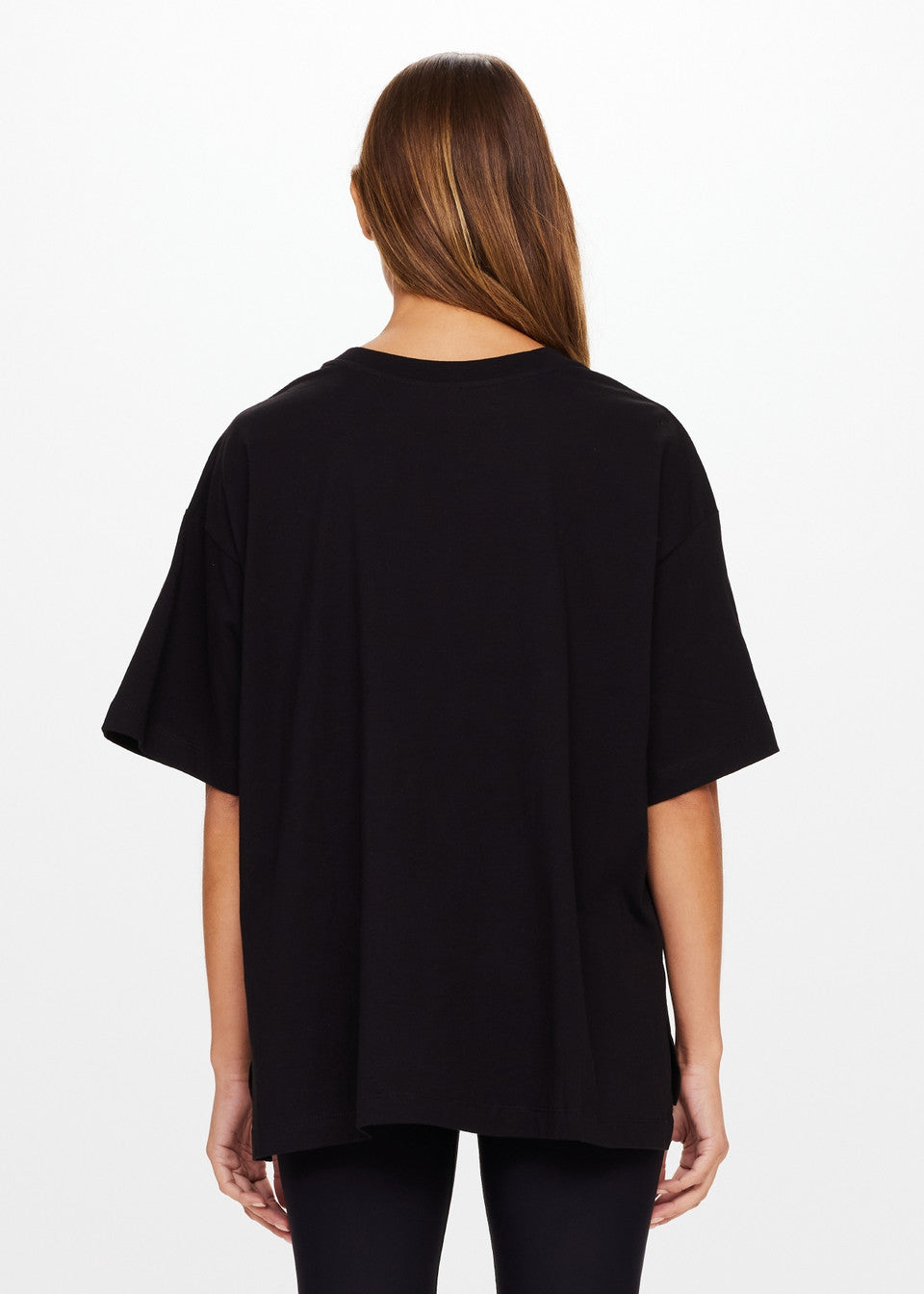The Upside LAURA TEE in Black