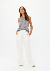 The Upside SOHO TOKIO WIDE LEG  PANT Creme