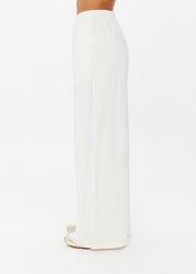 The Upside SOHO TOKIO WIDE LEG  PANT Creme