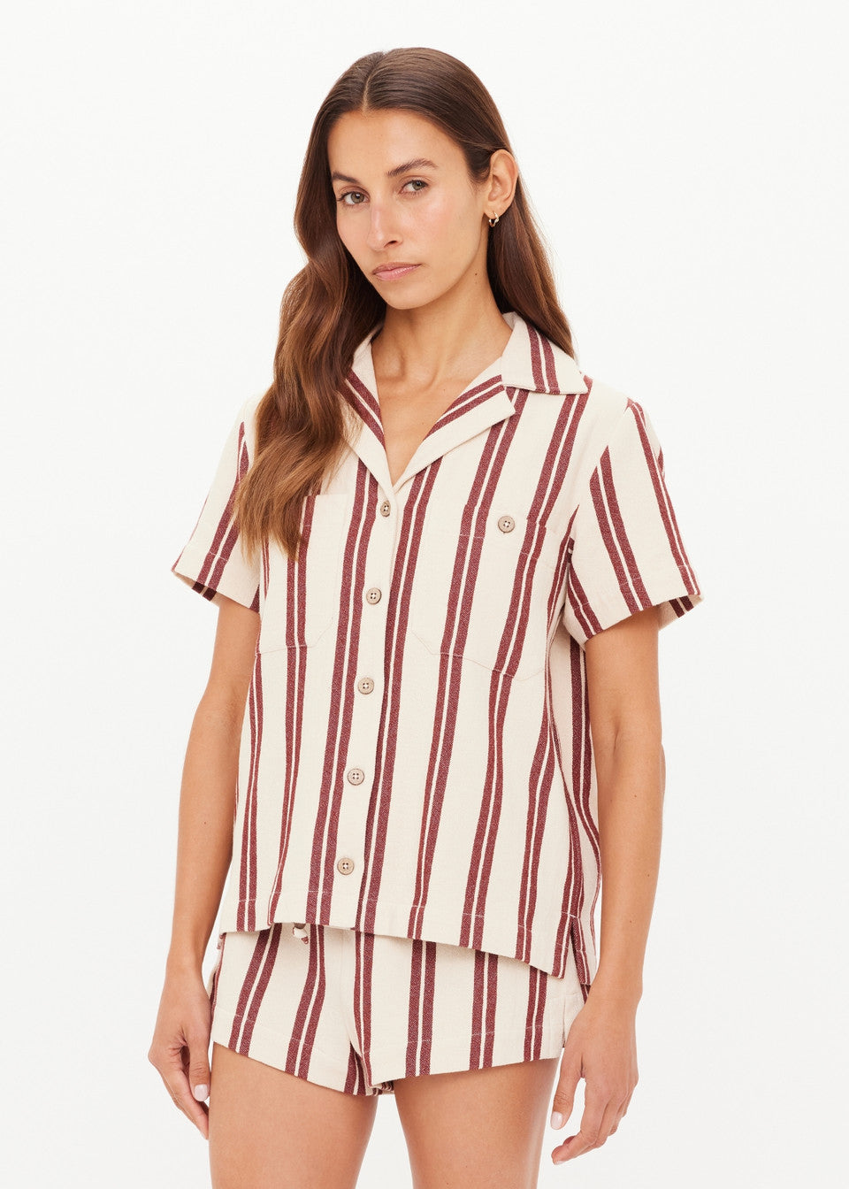 The Upside BAJA KATIA COLLARED SHIRT
