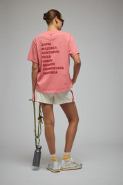 Araminta James Cin Cin Tee Bougainvillea Pink