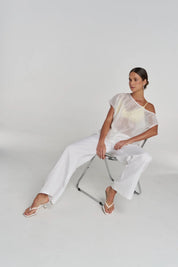 Summi Summi Crystal Top - White