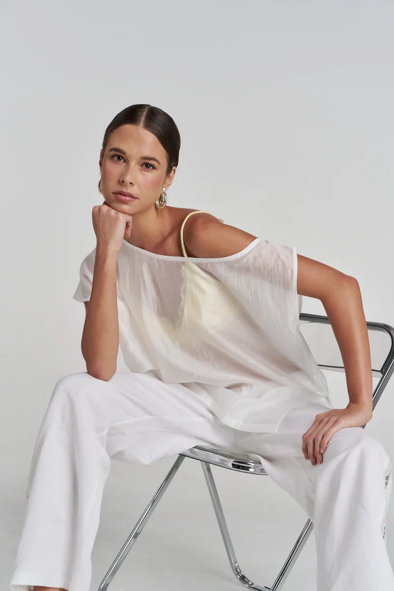Summi Summi Crystal Top - White