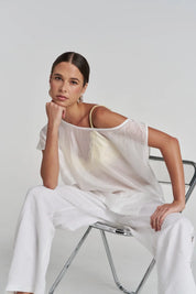 Summi Summi Crystal Top - White