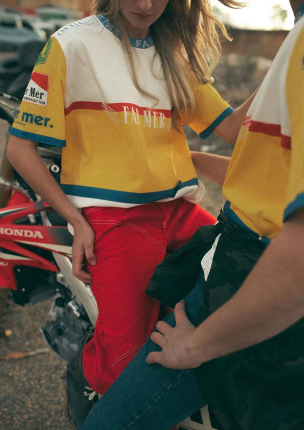 Farmer by Whitney Motor Club Crew Tee