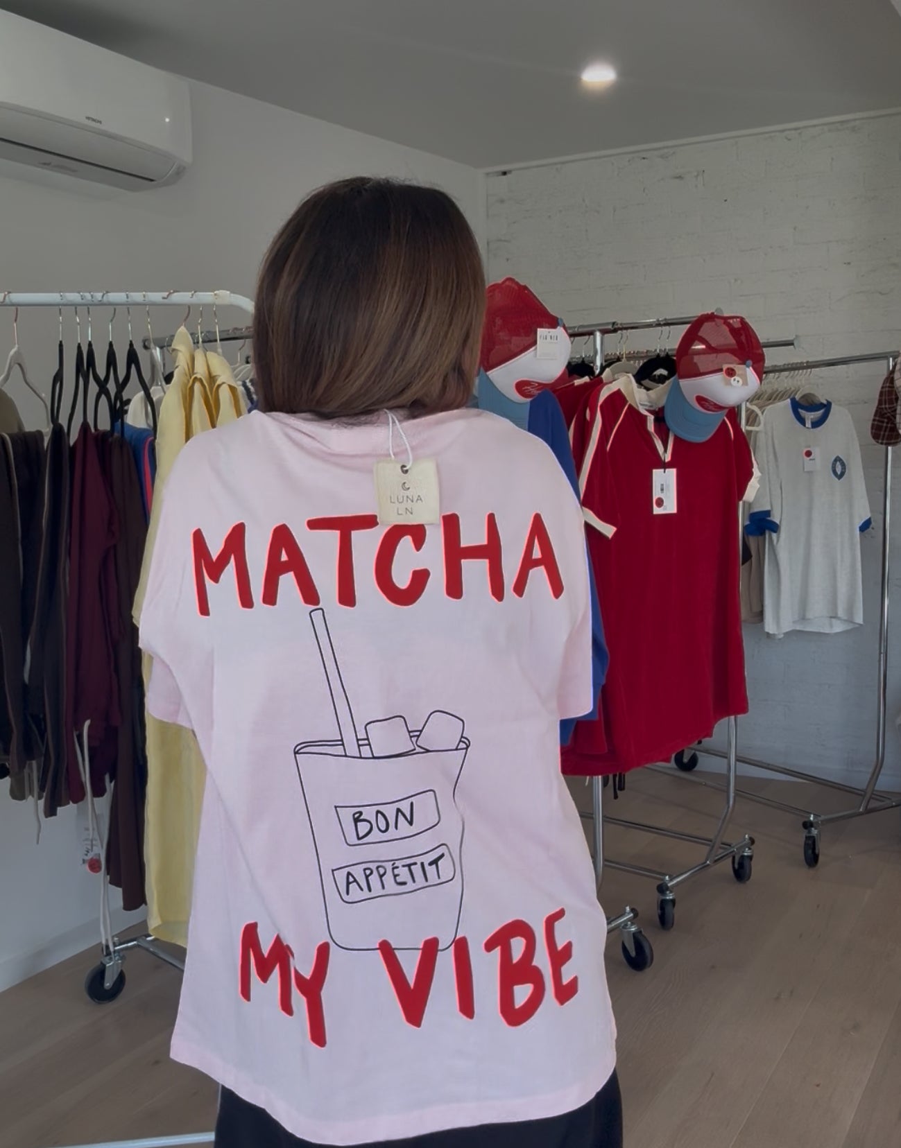 LUNA LANE MATCHA CLUB TEE