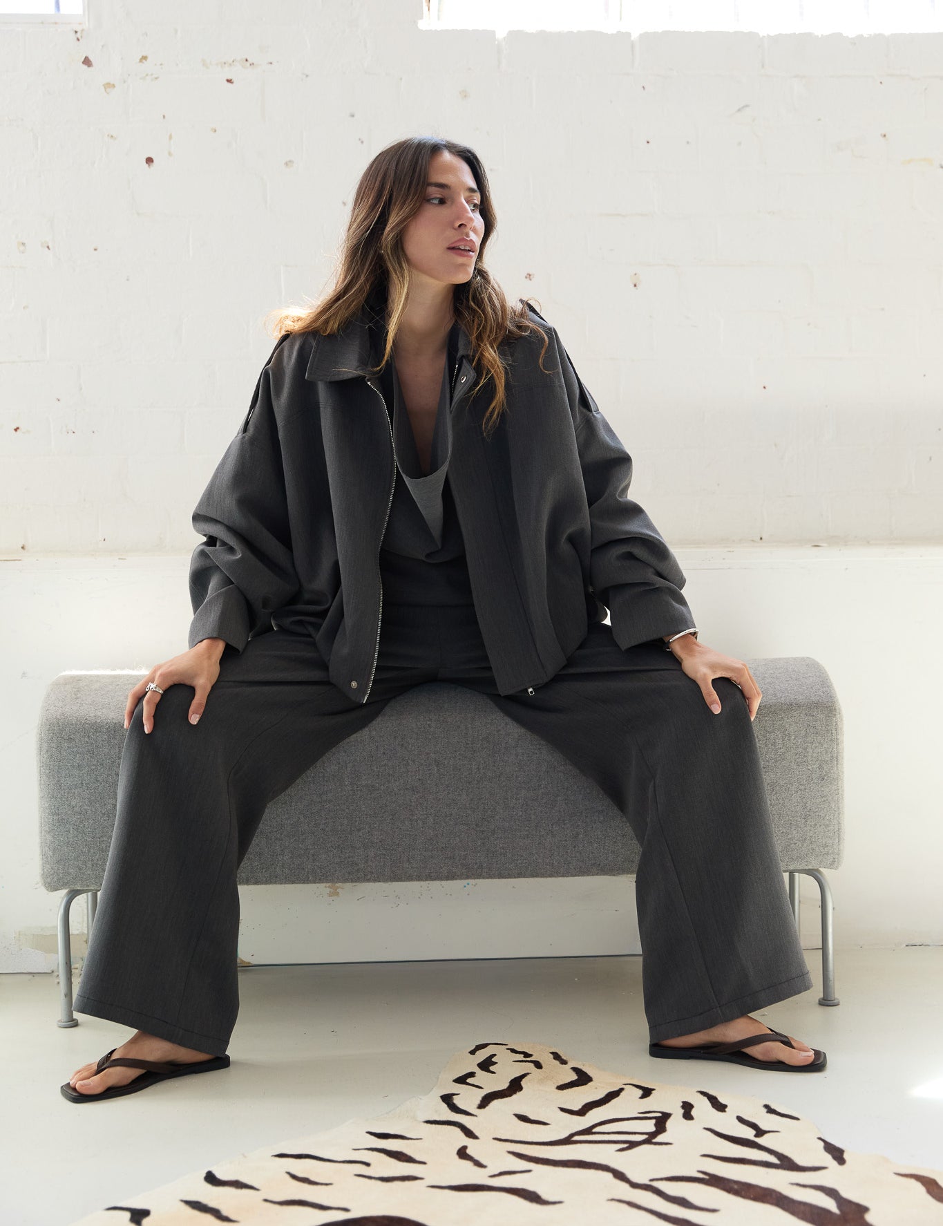 Jasmine Alexa Gigi Bomber Jacket relaxed fit