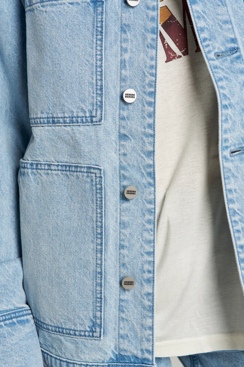 Summi Summi La Vie Denim Jacket Icel Denim cotton denim detail