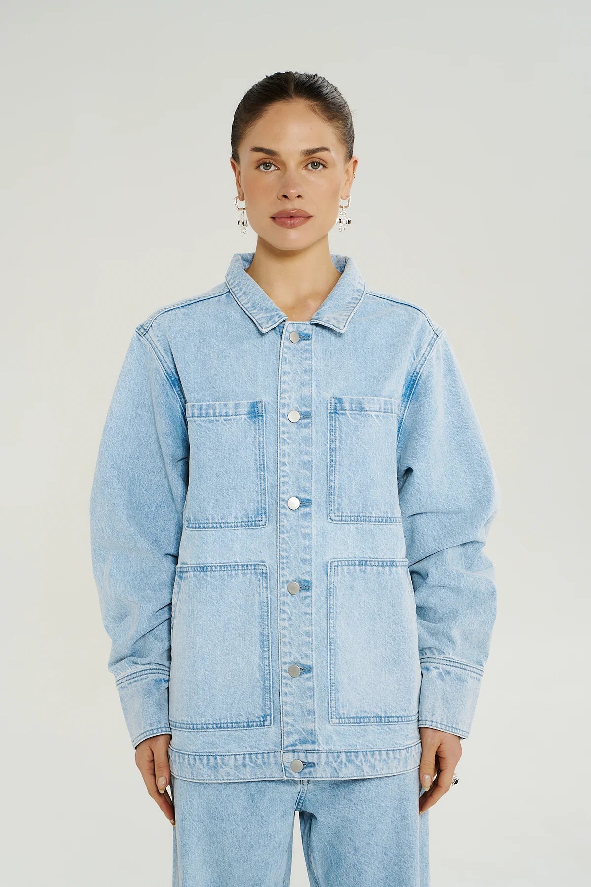 Summi Summi La Vie Denim Jacket Icel Denim women's designer jacket