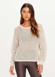 The Upside Sebastian Knit Crew – Cream