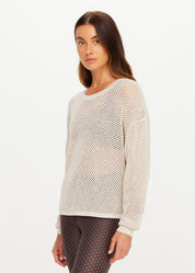 The Upside Sebastian Knit Crew – Cream