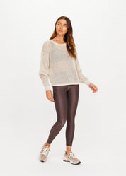 The Upside Sebastian Knit Crew – Cream