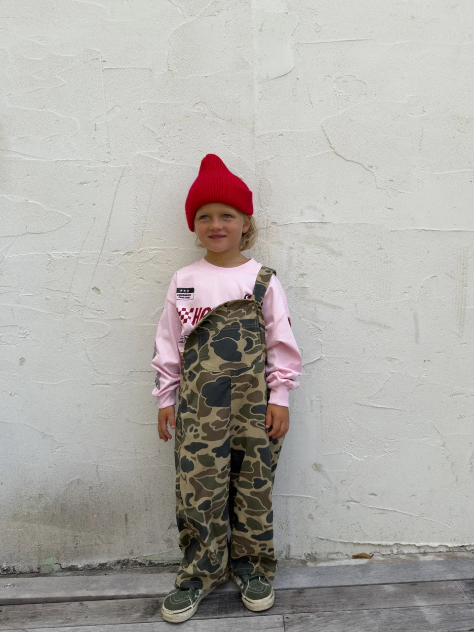 SSAINT Kids Signature Moto Tee — Pink