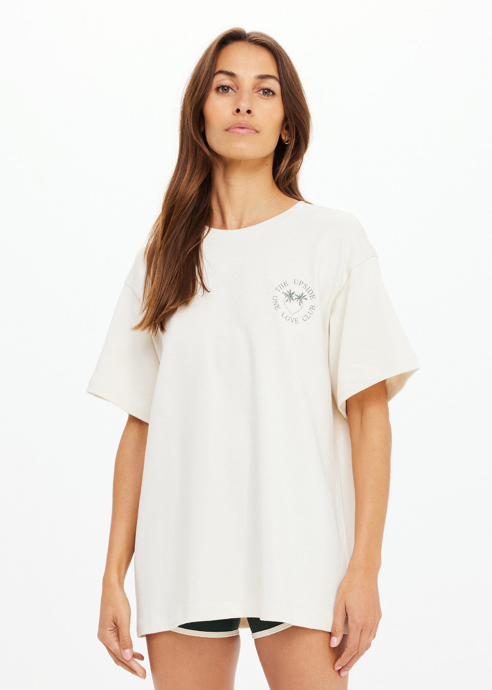 The Upside Molokai Sammi Tee – Creme
