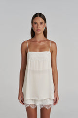 Summi Summi Florence Shift Top - White
